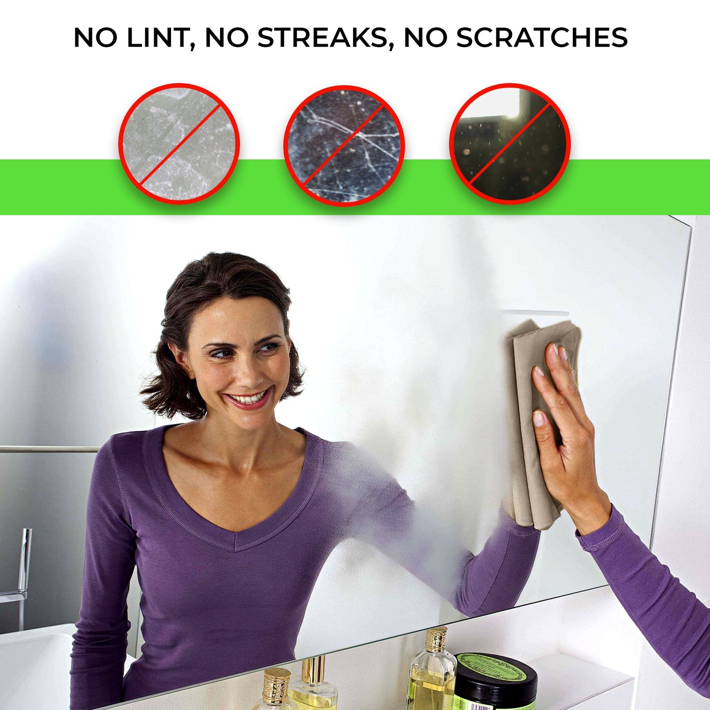 TiLO Microfiber Cleaning Cloth – 19.75 x 13-inch Reusable – Beige - TiLO The Ultimate