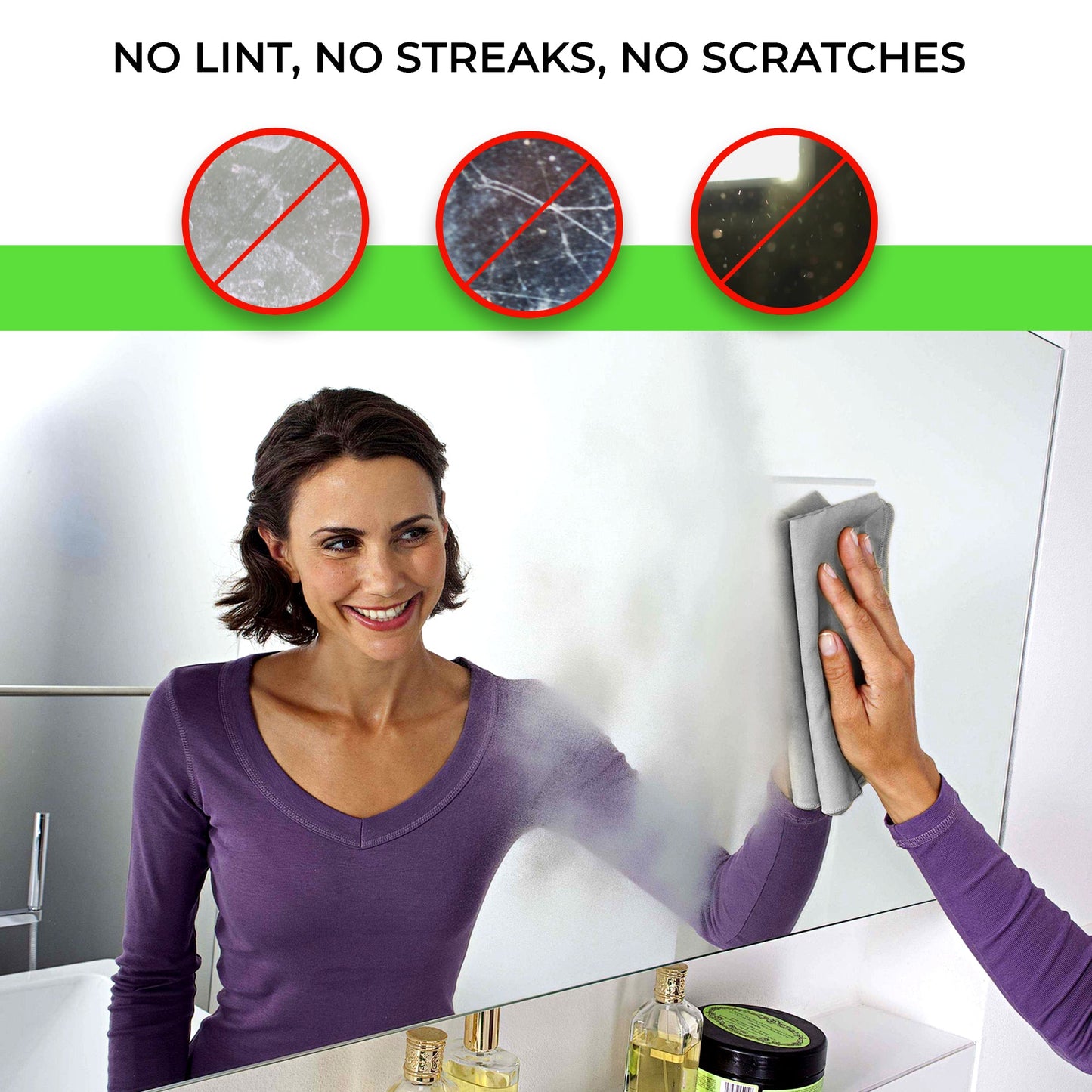 TiLO Microfiber Cleaning Cloth – 19.75 x 13-inch Reusable – Grey - TiLO The Ultimate