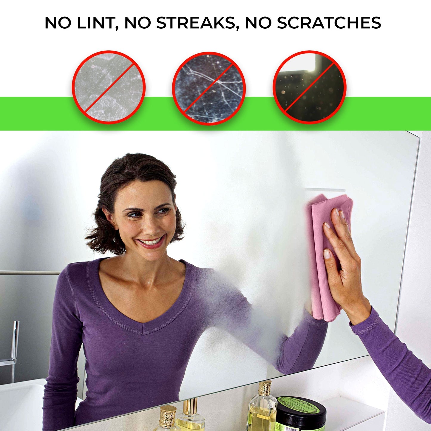 TiLO Microfiber Cleaning Cloth – 19.75 x 13-inch Reusable – Pink - TiLO The Ultimate